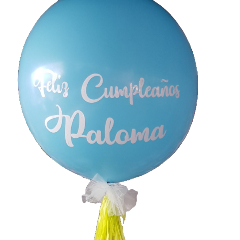 Globo grande  liso cumpleaños