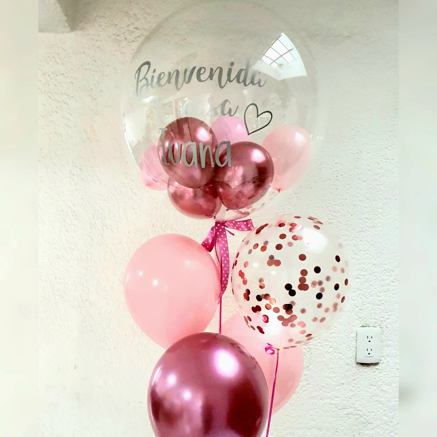 Bouquet con Burbuja 60cm