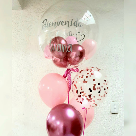 Bouquet con Burbuja 60cm