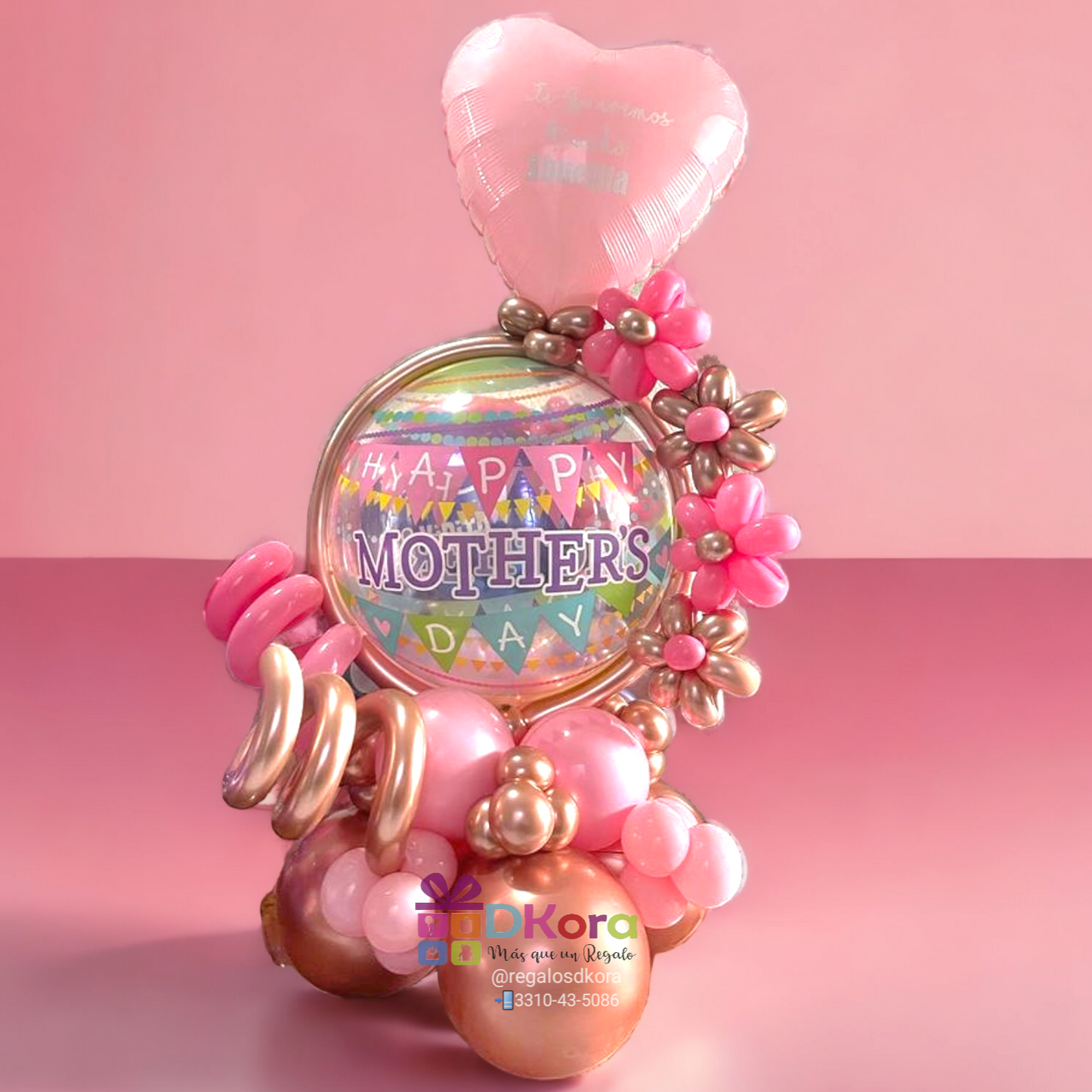 bouquet Mom foil personalizado