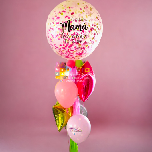 Bouquet jumbo Mamá con estrellas