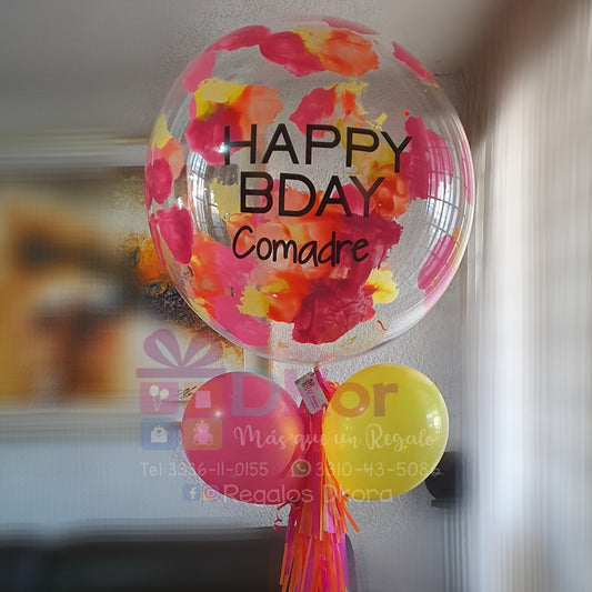 Bouquet con Burbuja 90cm