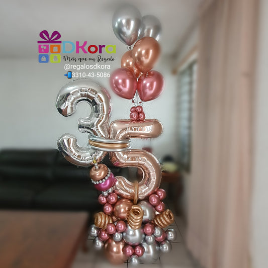 Bouquet balloon Cumpleaños Helio