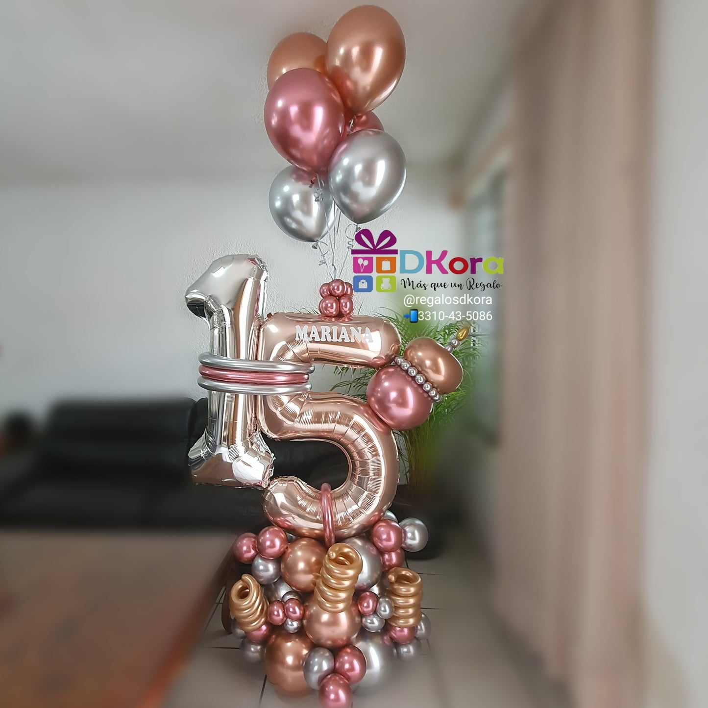 Bouquet balloon Cumpleaños Helio