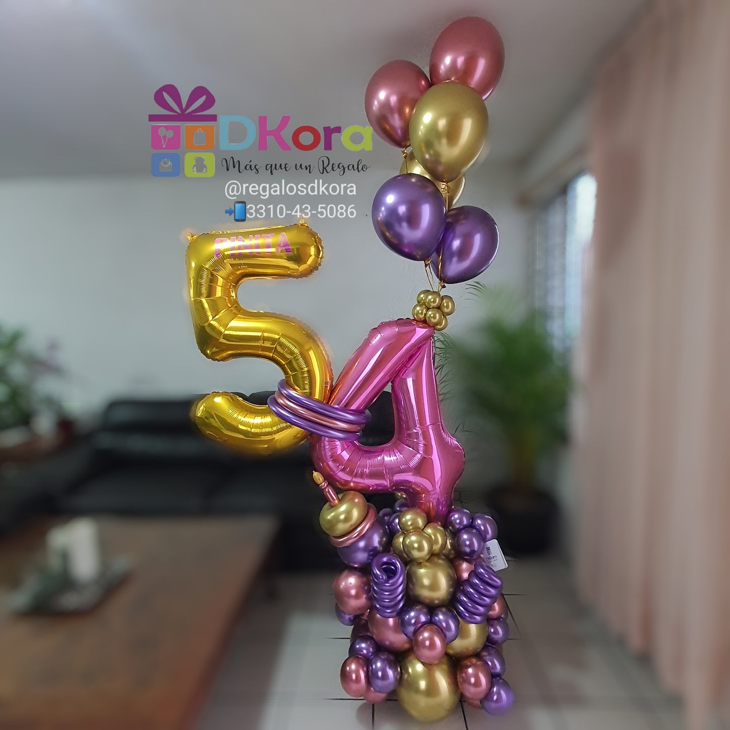 Bouquet balloon Cumpleaños Helio