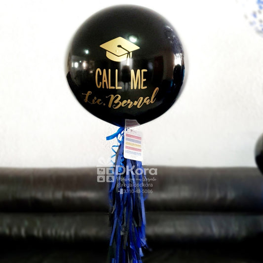 Globo Liso grande Graduación