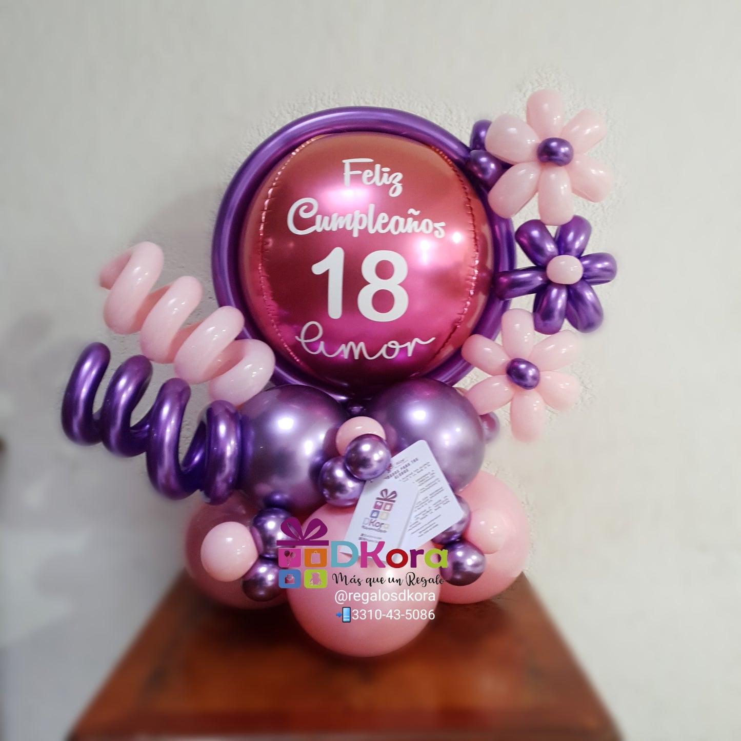 Bouquet Ballon Orbz