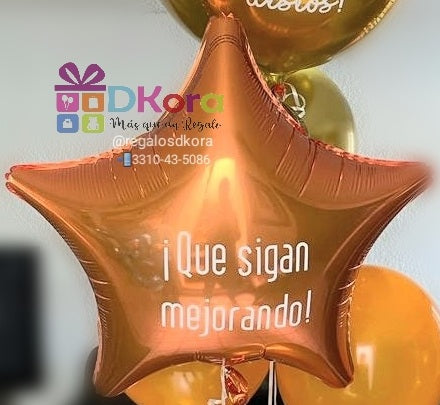 Globo  Metálico 18 Pulgadas Personalizado