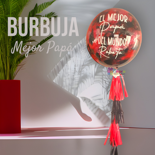 Burbuja 90cm pintada papá