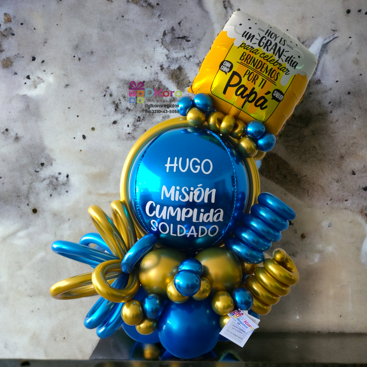 Bouquet Balloon Orbz Festejo