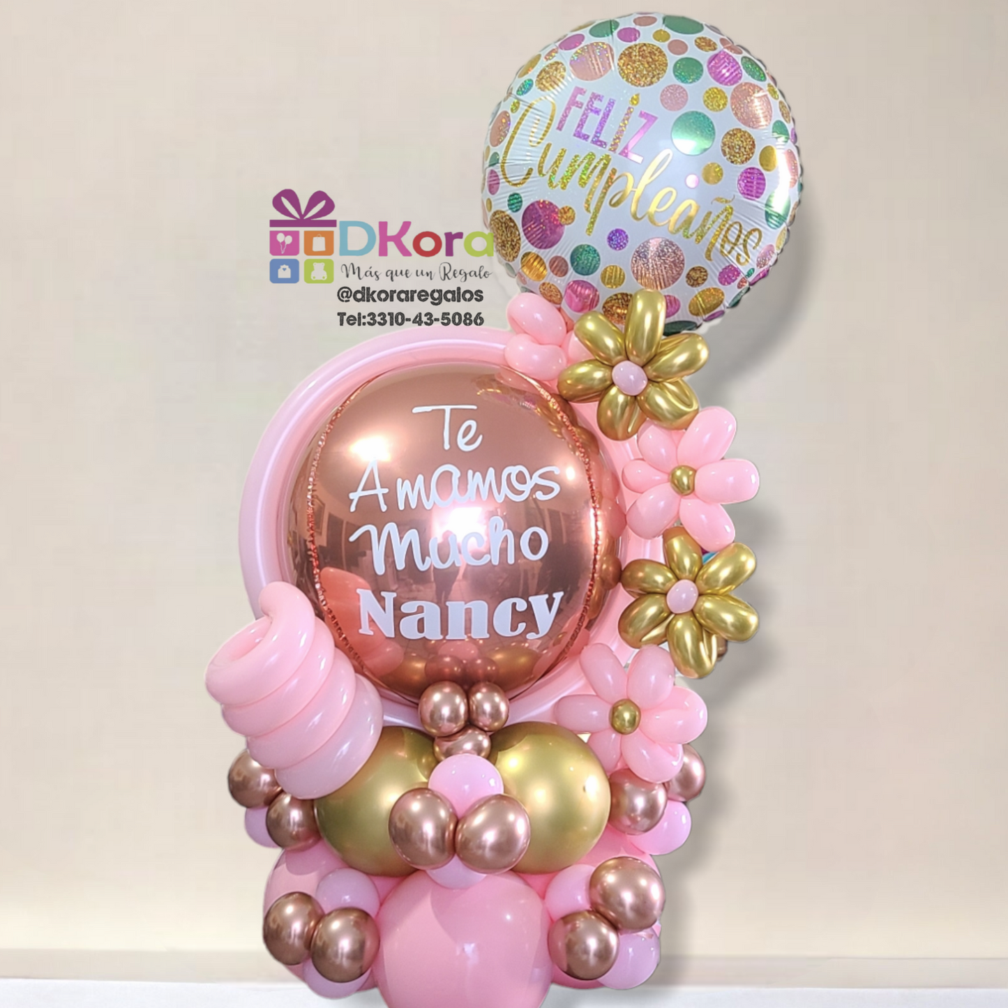 Bouquet Balloon Orbz Festejo