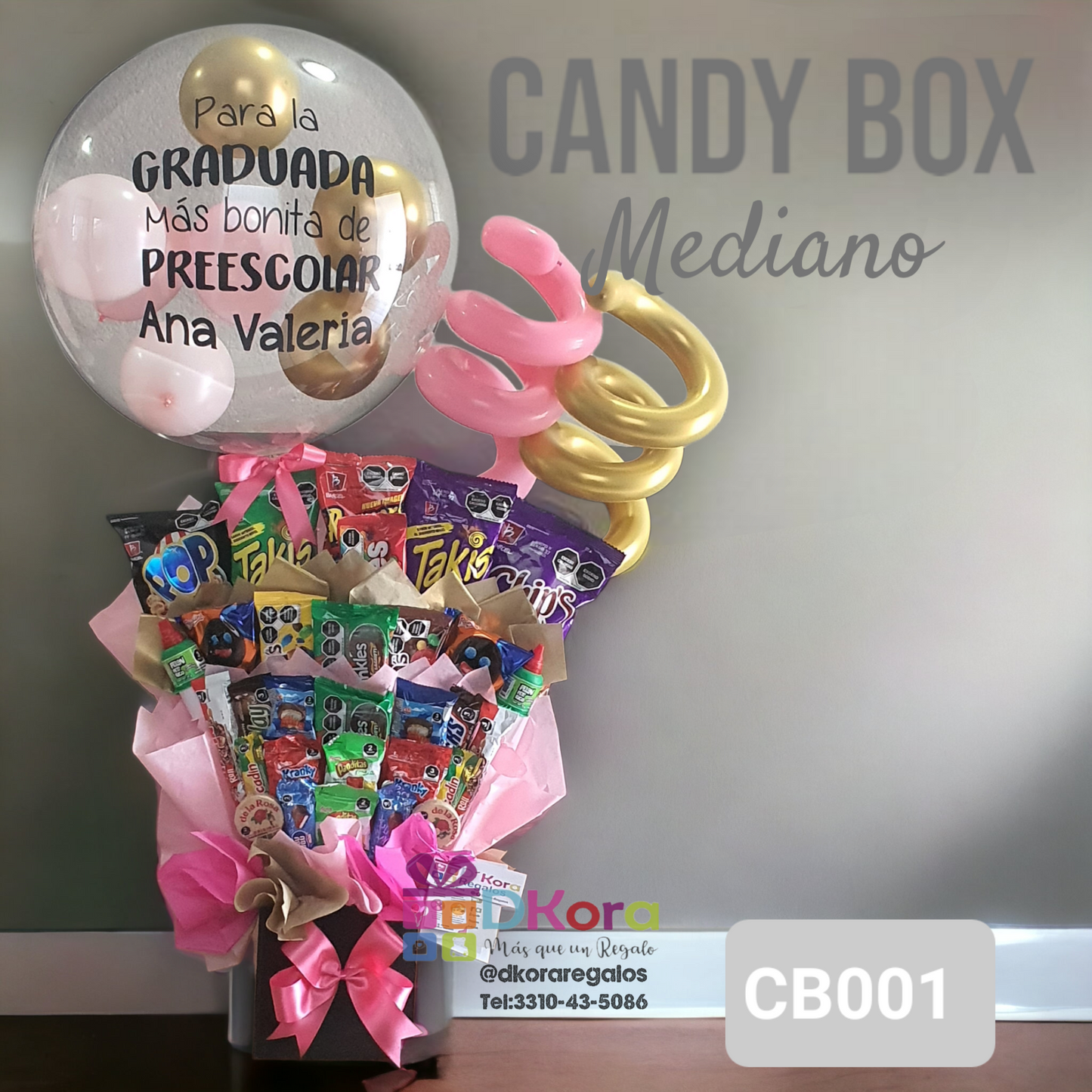 Candy Box Mediano Graduación