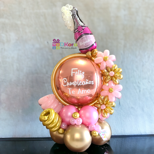 Bouquet Balloon Orbz Festejo