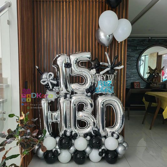 Big Bouquet Balloon HBD Números