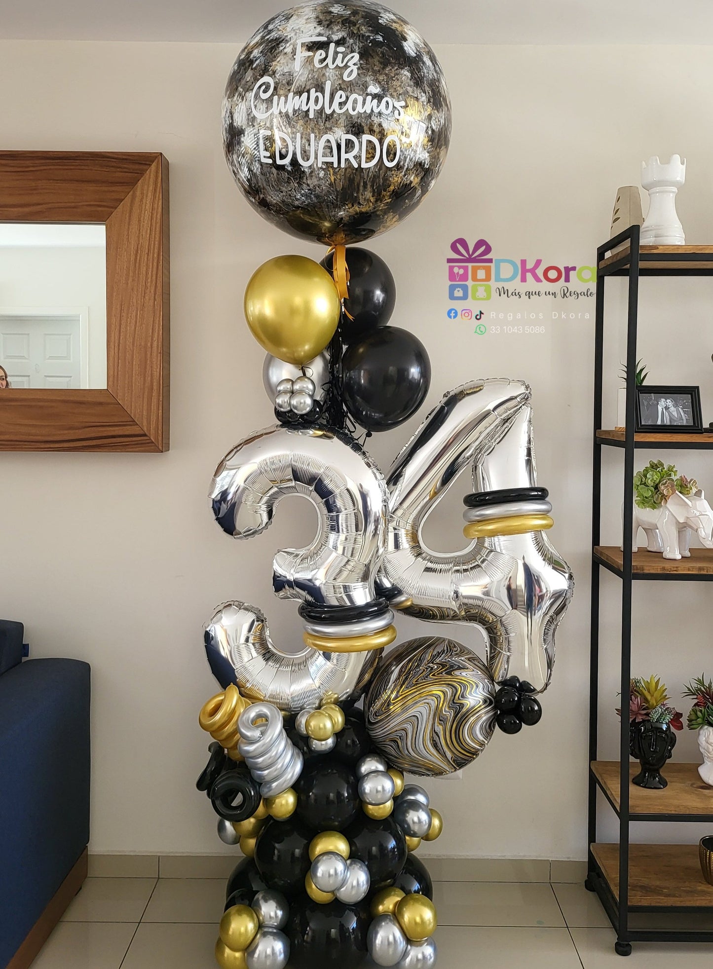 Big Bouquet Balloon con Burbuja Jumbo