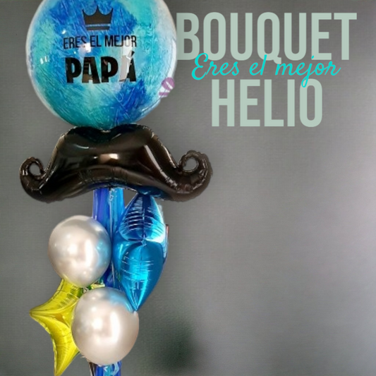 Racimo Burbuja y Bigotes papá