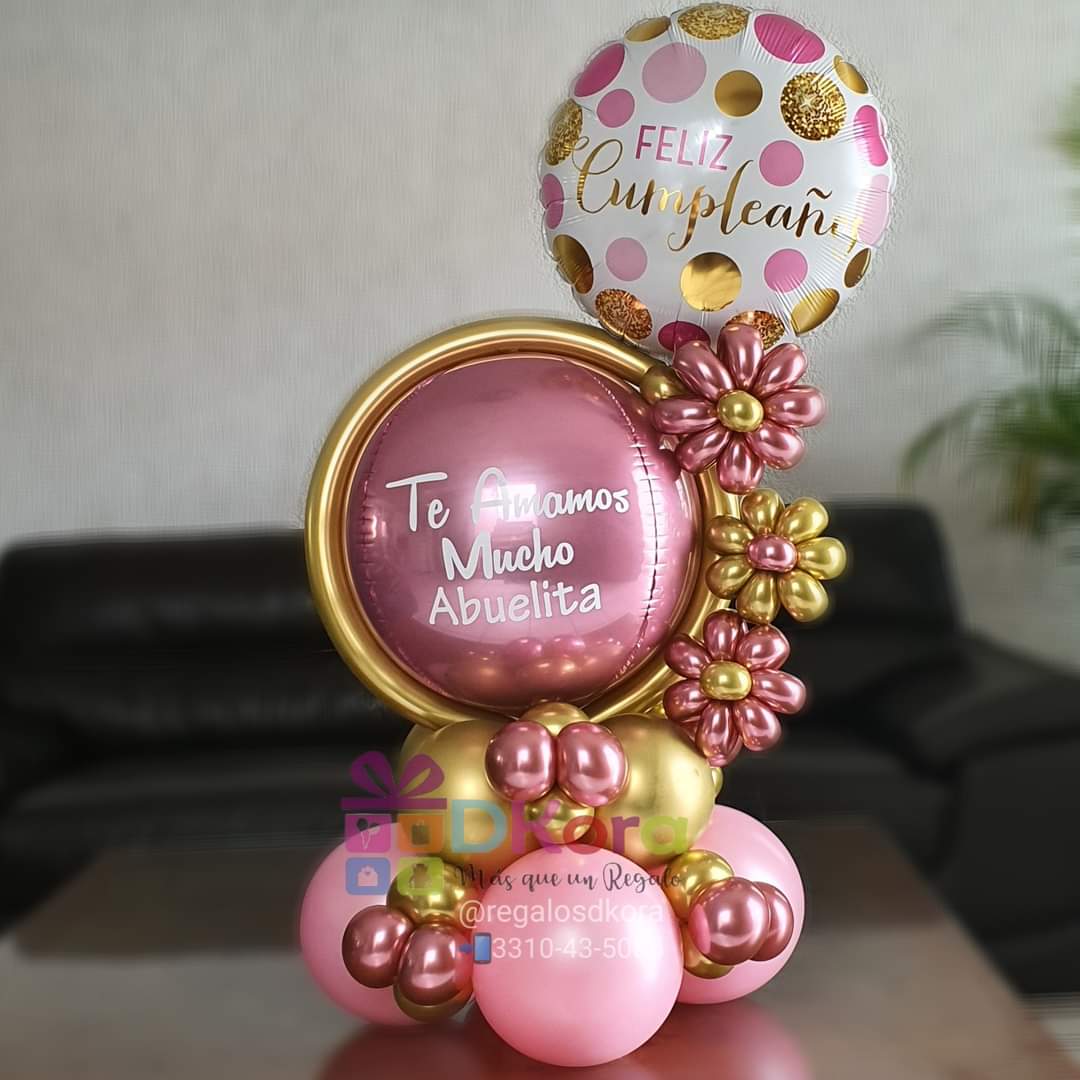 Bouquet Balloon Orbz Festejo