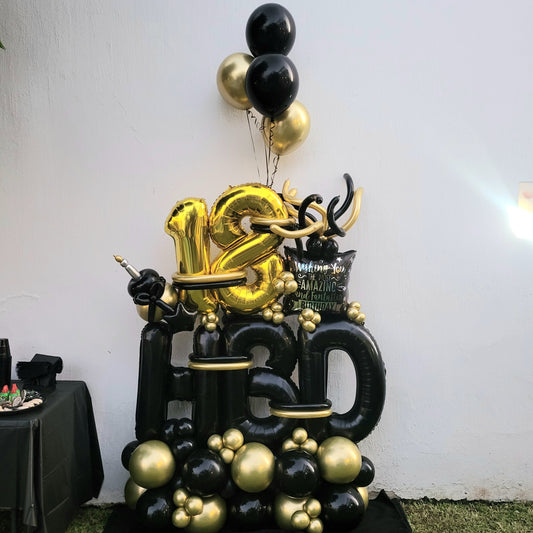 Big Bouquet Balloon HBD Números