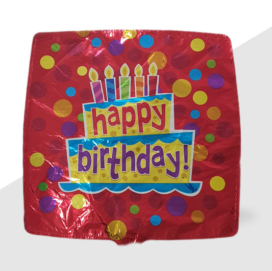 Globo Metálico 18 Pulgadas Cumpleaños