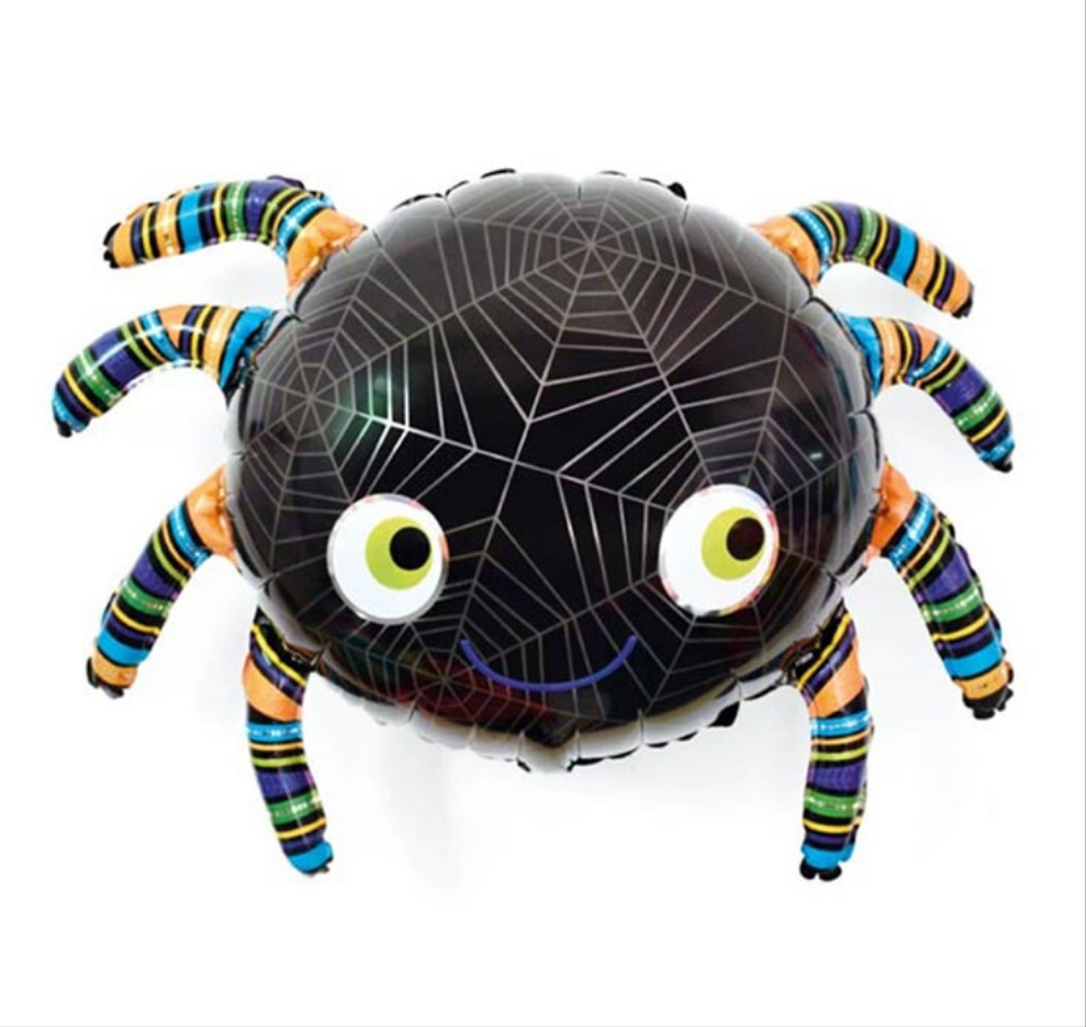 Araña con patitas de colores