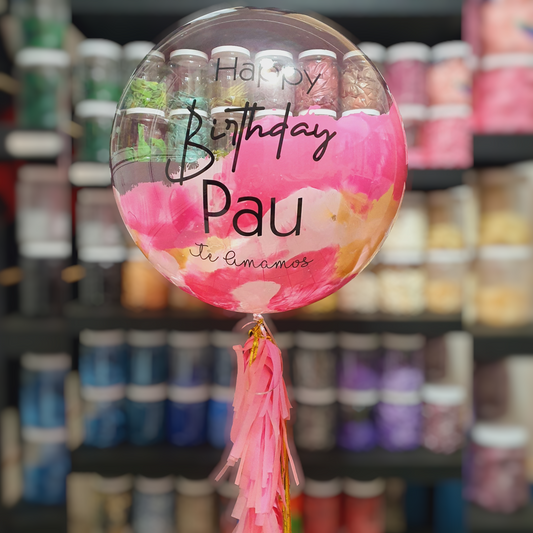 Bubuja 90cm pintada mitad