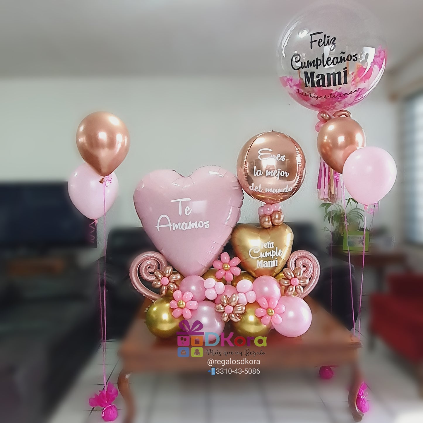 Combo Corazón con Burbuja