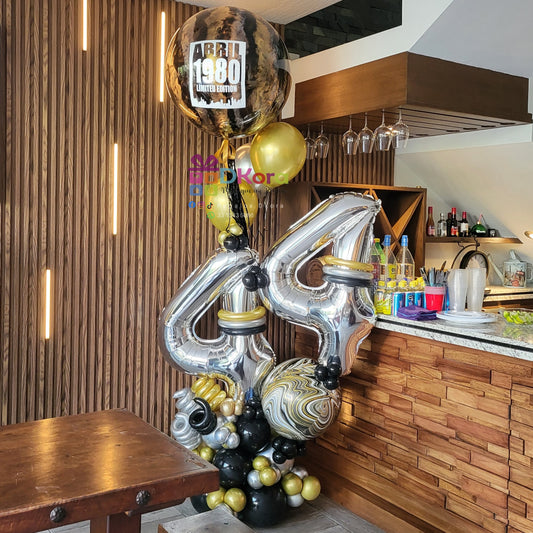 Big Bouquet Balloon con Burbuja Jumbo