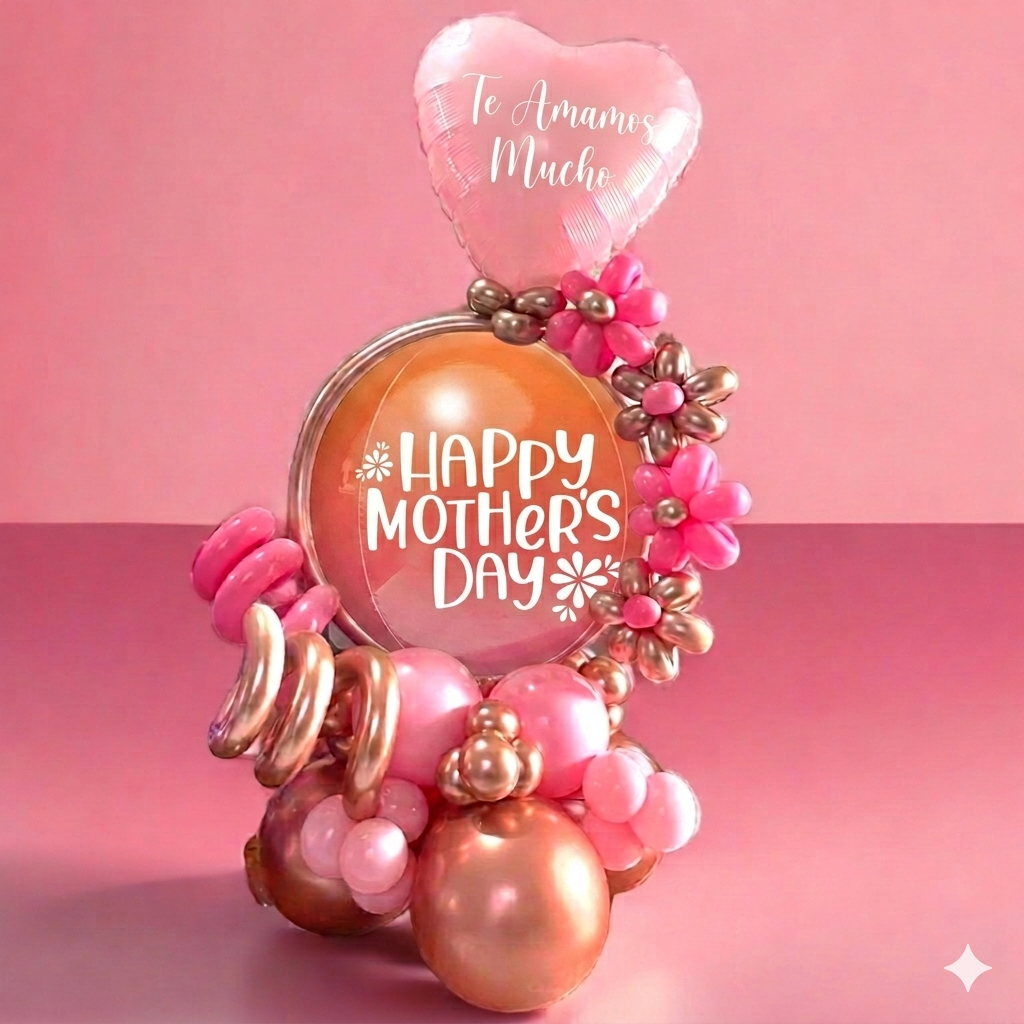 bouquet Mom foil personalizado